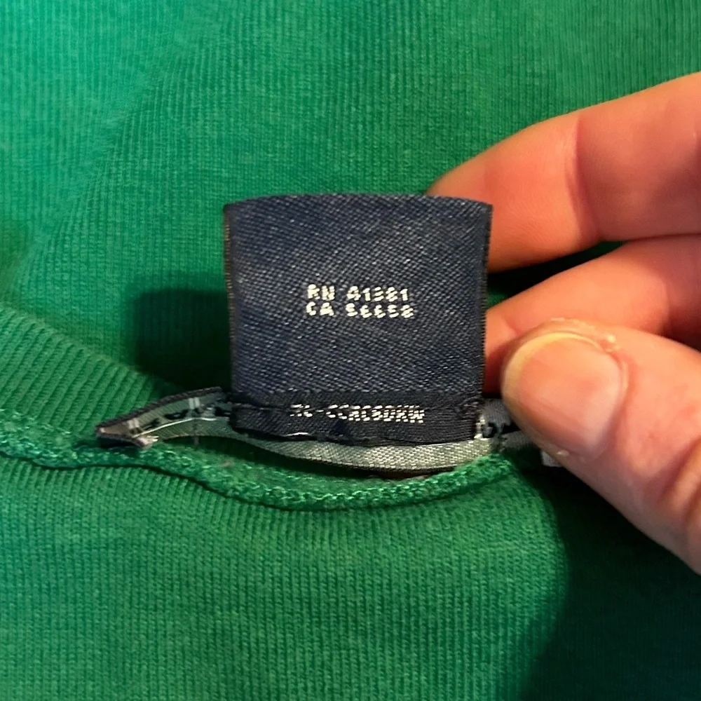 Ralph Lauren Green V-Neck Women's Top - Picture 5 of 5